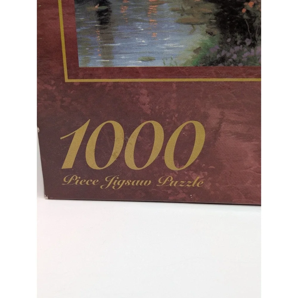 Thomas‎ Kinkade Cobblestone Lane 1000 Piece Jigsaw Puzzle Sealed Complete